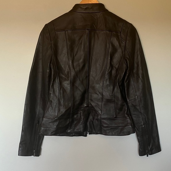 Wilsons Leather Black Leather Jacket - Picture 7 of 7